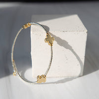 Faithful Cross Bangle-Silver, Cross Bracelet | Christian