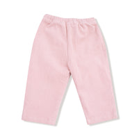 Veiled Pink - Cord Paperbag Pant with Bamboo Lining