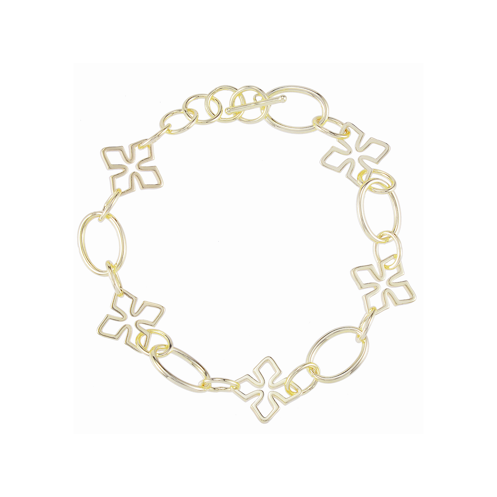 Grace Link Bracelet in Gold