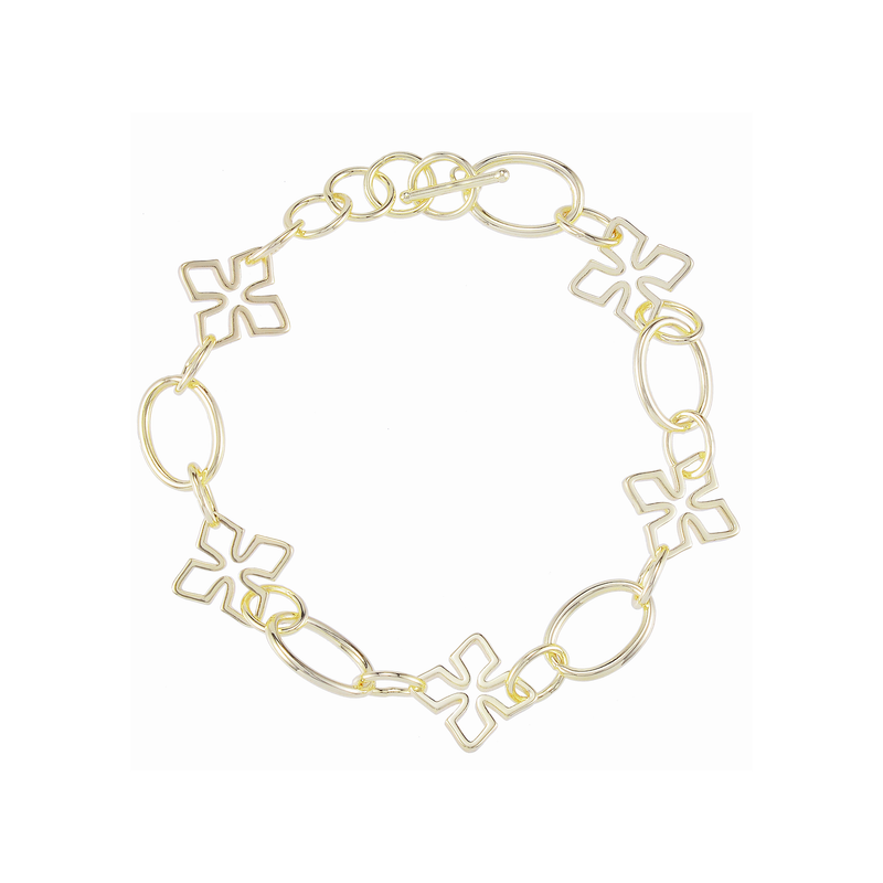 Grace Link Bracelet in Gold