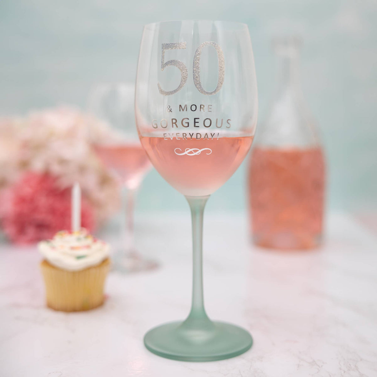 50 - Gift Boxed 19 oz Crystal Wine Glass