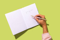 Pen - "Faith Over Fear" - Pink w/ Pearl Confetti