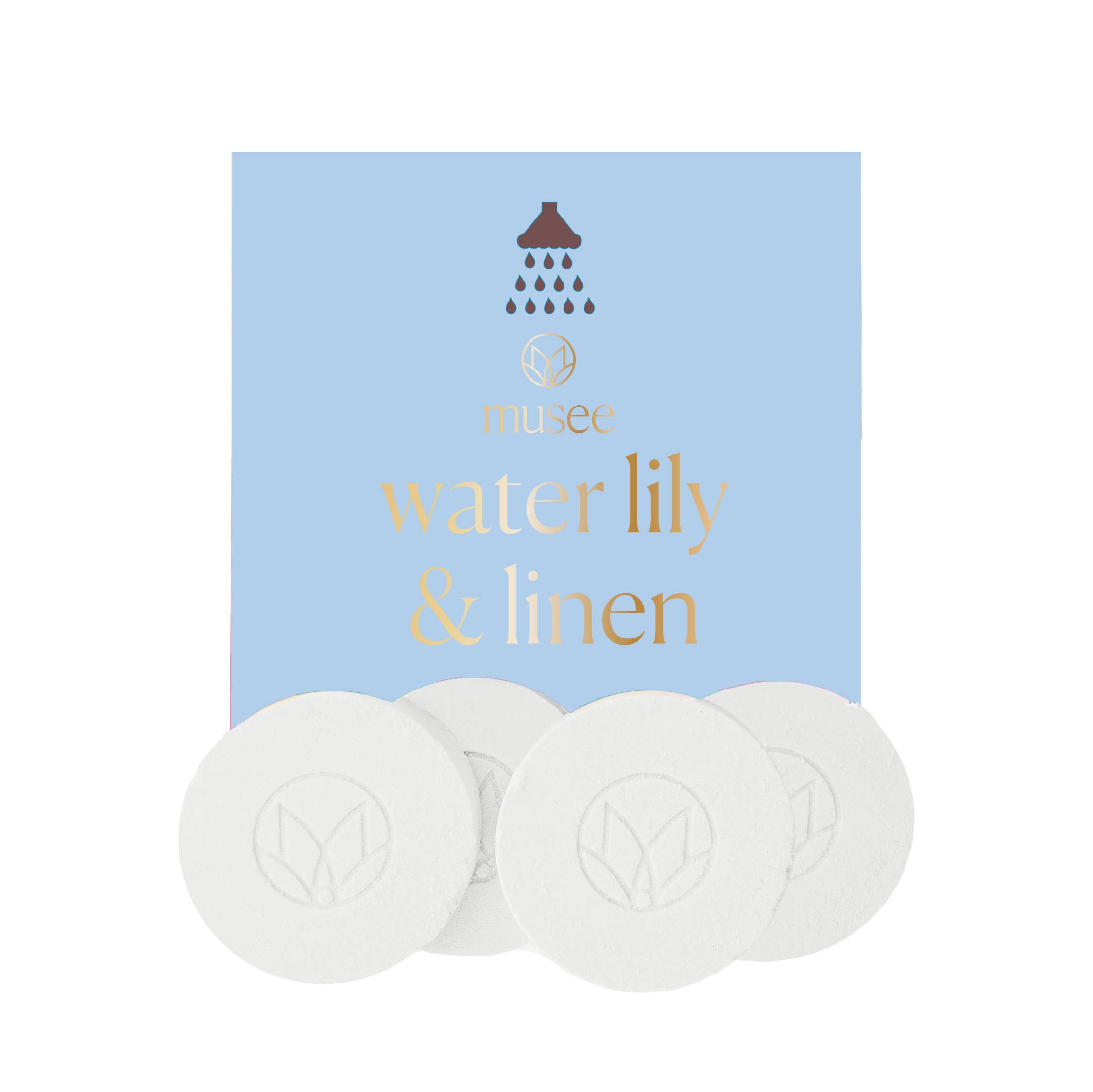Water Lily & Linen Shower Steamers