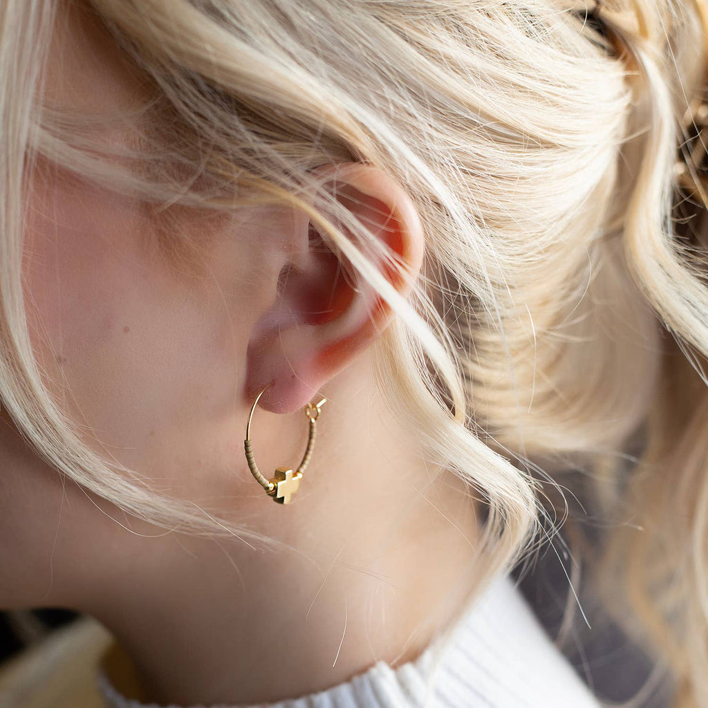 Gold Faithful Earrings