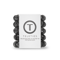 Spiral Hair Coils | Tiny | Jet Black Hair Ties