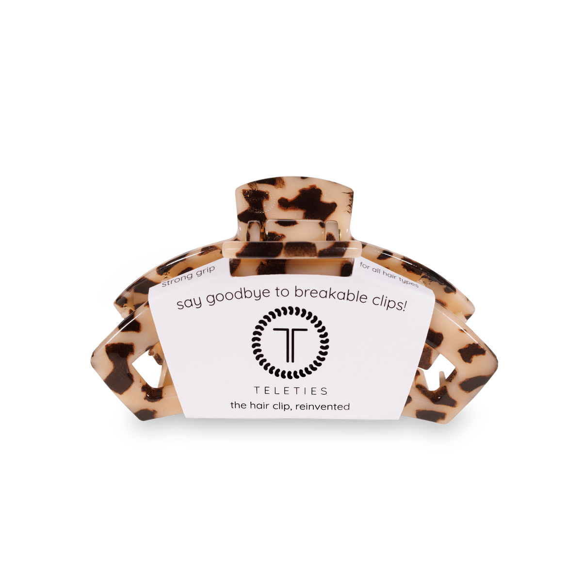 Open | Blonde Tortoise | Small Hair Clip