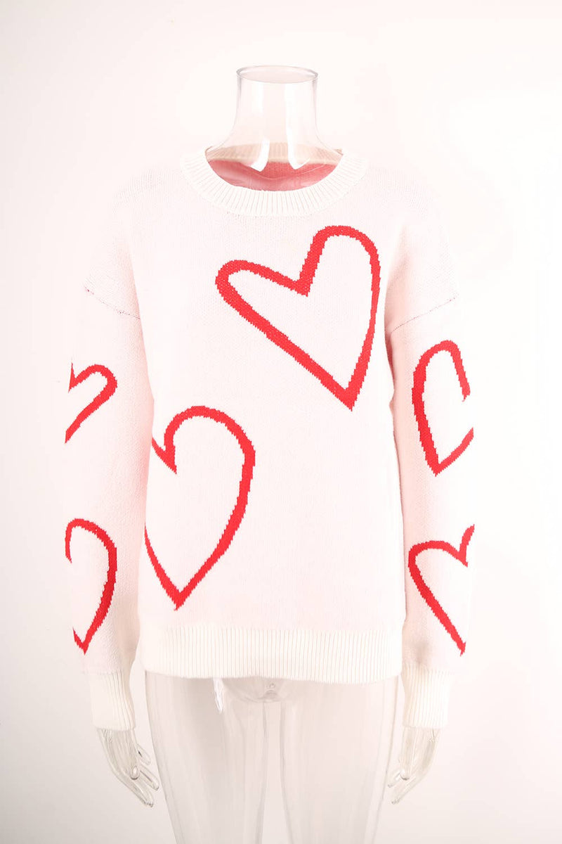 Valentine's Day Pullover Sweater