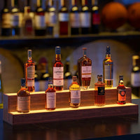 38-Inch LED Liquor Bottle Display Shelf – App & Remote-Controlled Bar Stand