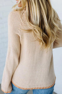 Sonya - Parchment Pumpkin Sweater