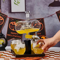 Maritime Sailboat Whiskey Decanter Set