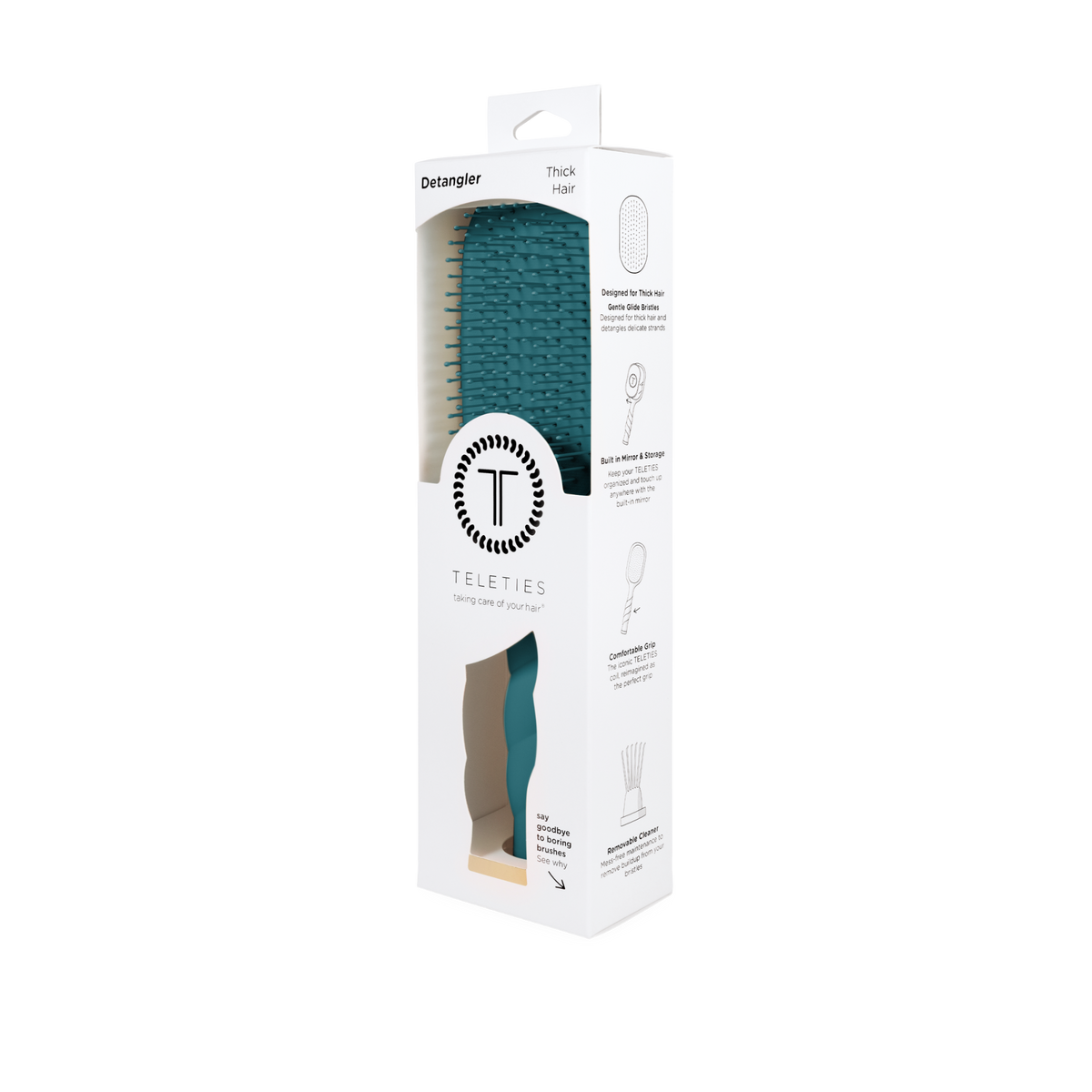 Detangler | Teal With It | Thick | Full Size