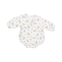 Sunshine Roses - Long Sleeve Kimono Bodysuit