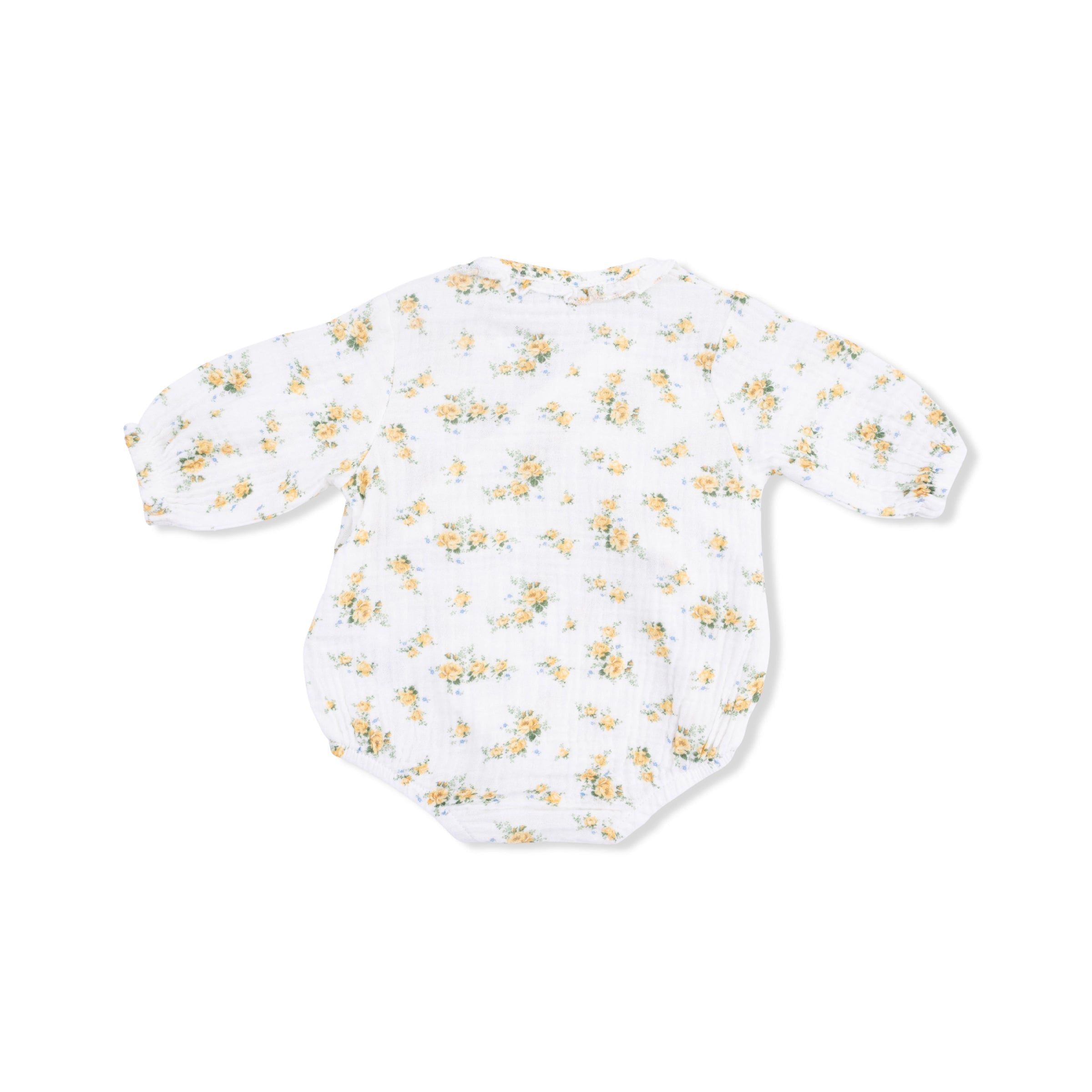 Sunshine Roses - Long Sleeve Kimono Bodysuit