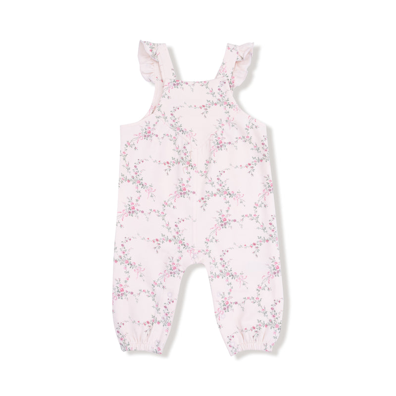 Antoinette Floral - V Overalls with Elastic