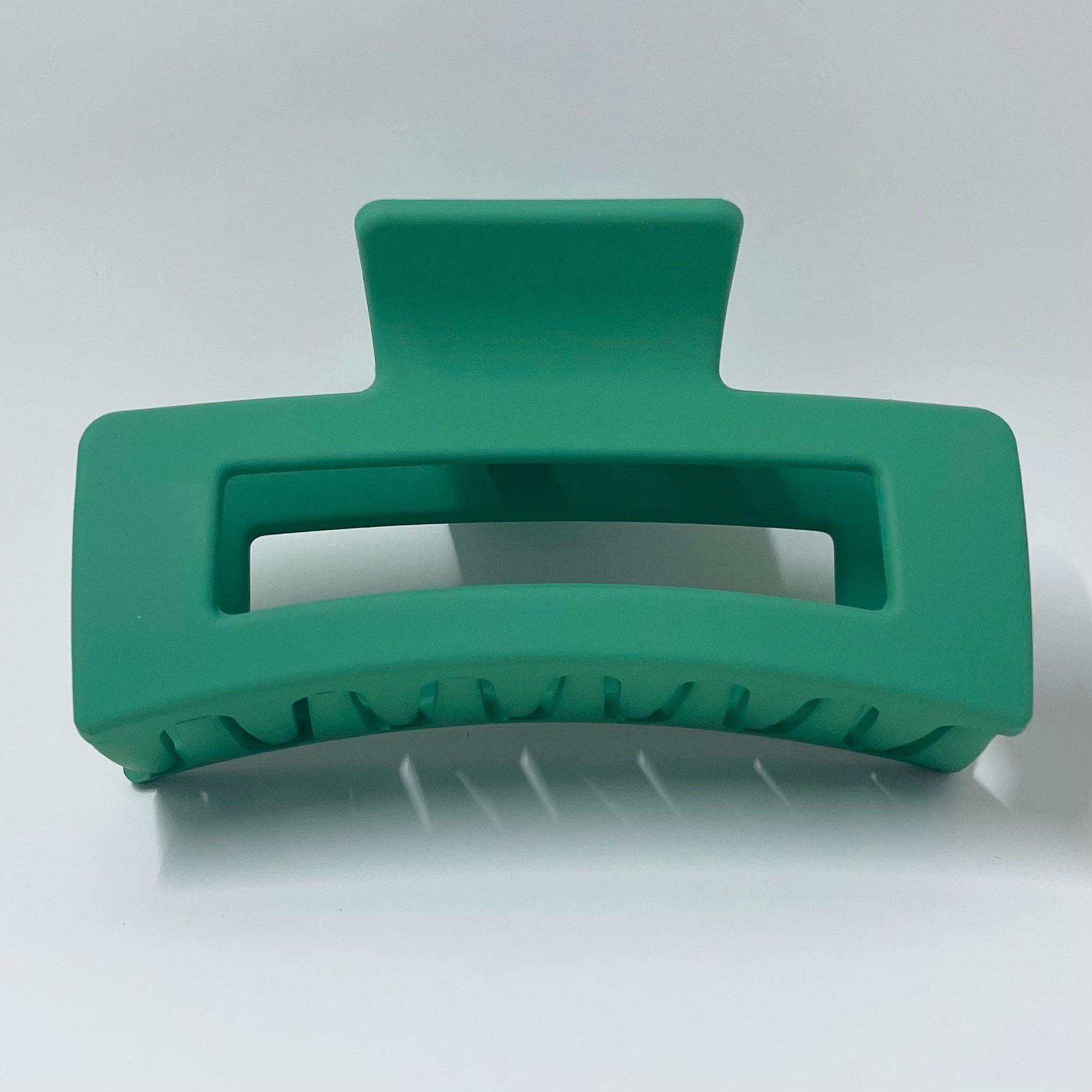 Green Matte Hair Claw