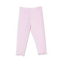 Belle Rosette Dot - Long Sleeve Petal Collar Dress + Legging