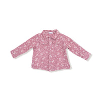 Bandana Floral - Long Sleeve Western Pearl Snap Shirt