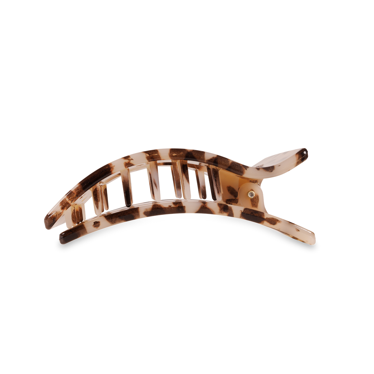 Blonde Tortoise | Medium | Flat Rectangle Hair Clip