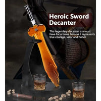 Legendary Sword Decanter Gift Set