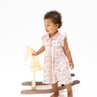 Cowgirl Boots and Bows - Western Pearl Snap Dress & Bloomer
