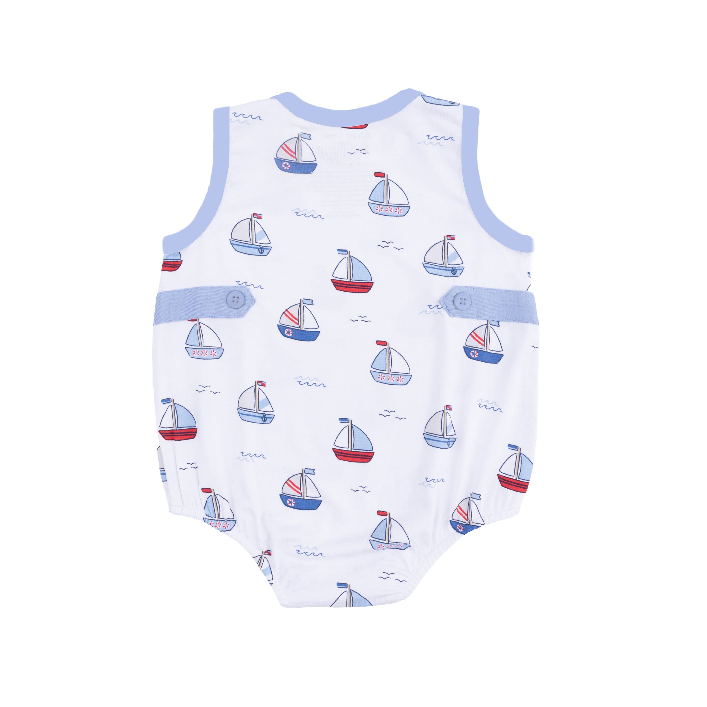 Bubbly Sailboats Blue - Bubble