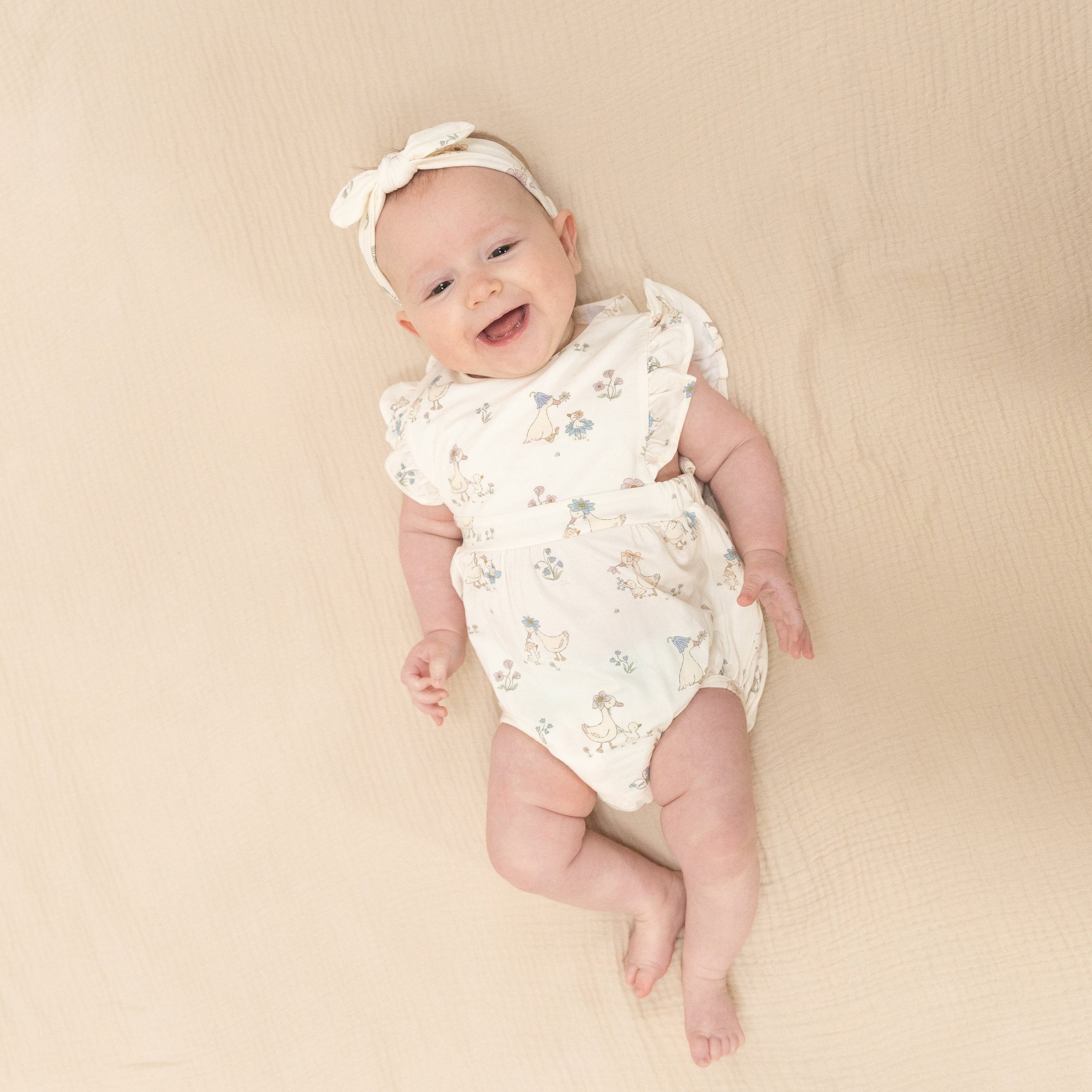 Flower Ducklings - Sunsuit