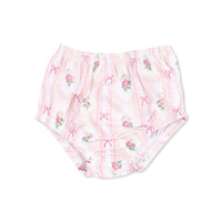 Ogee Lace Floral - Box Pleat Dress + Peter Pan Collar & Diaper Cover