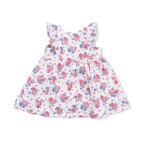 Cabbage Roses - Ruffle Sleeve Dress and Bloomer