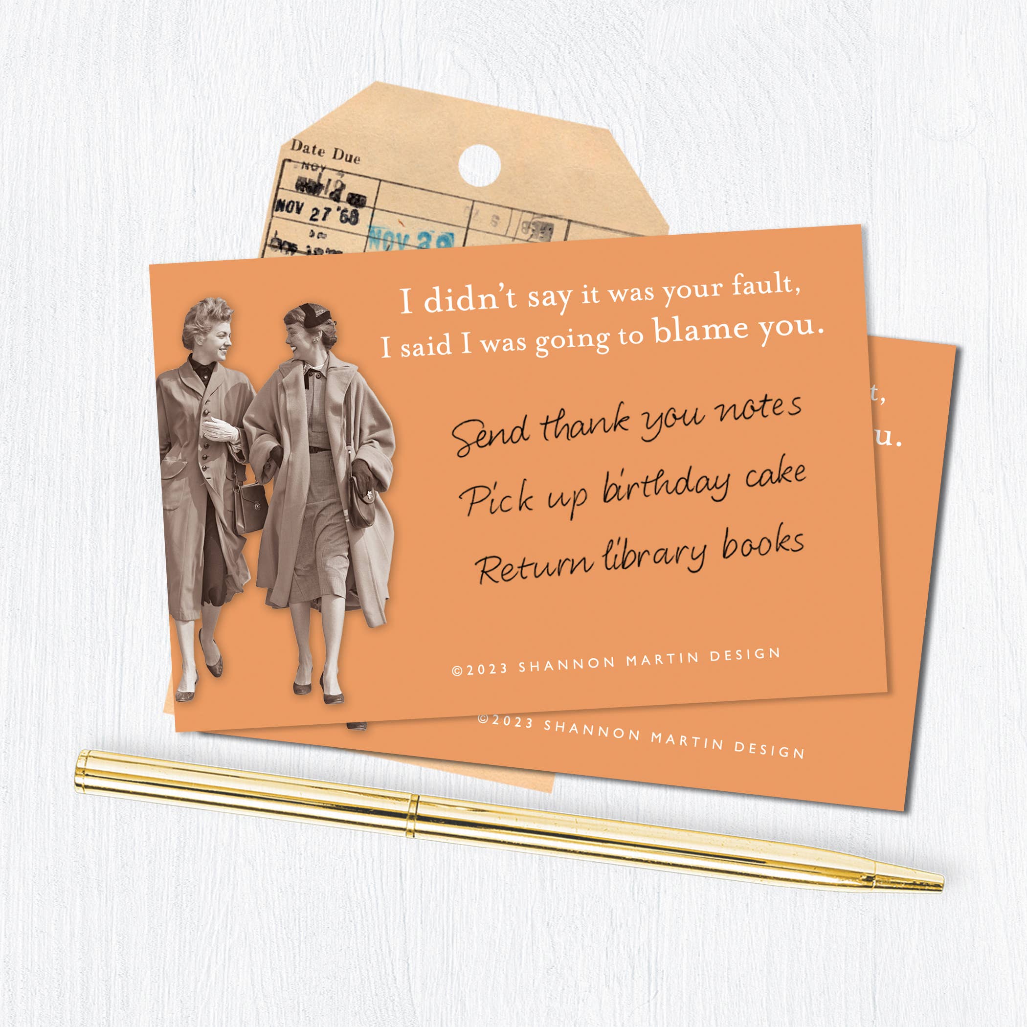 Blame You Sticky Note