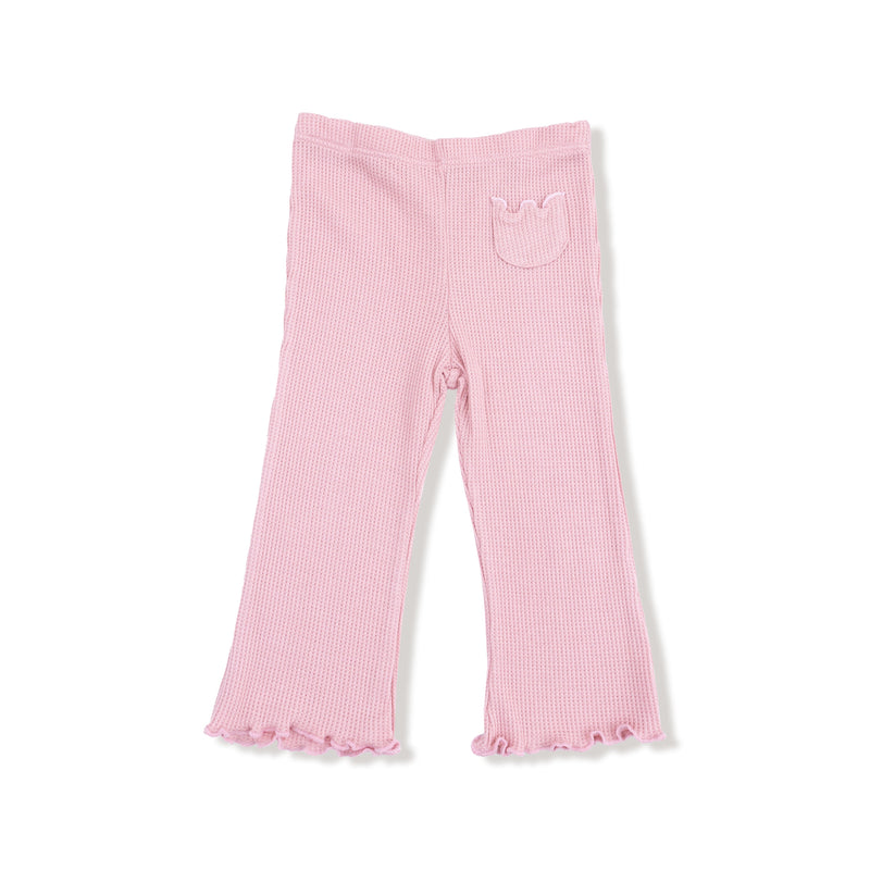 Soft Dinos- Purple - Pull Over Sweatshirt with Ruffle and Flare Pant