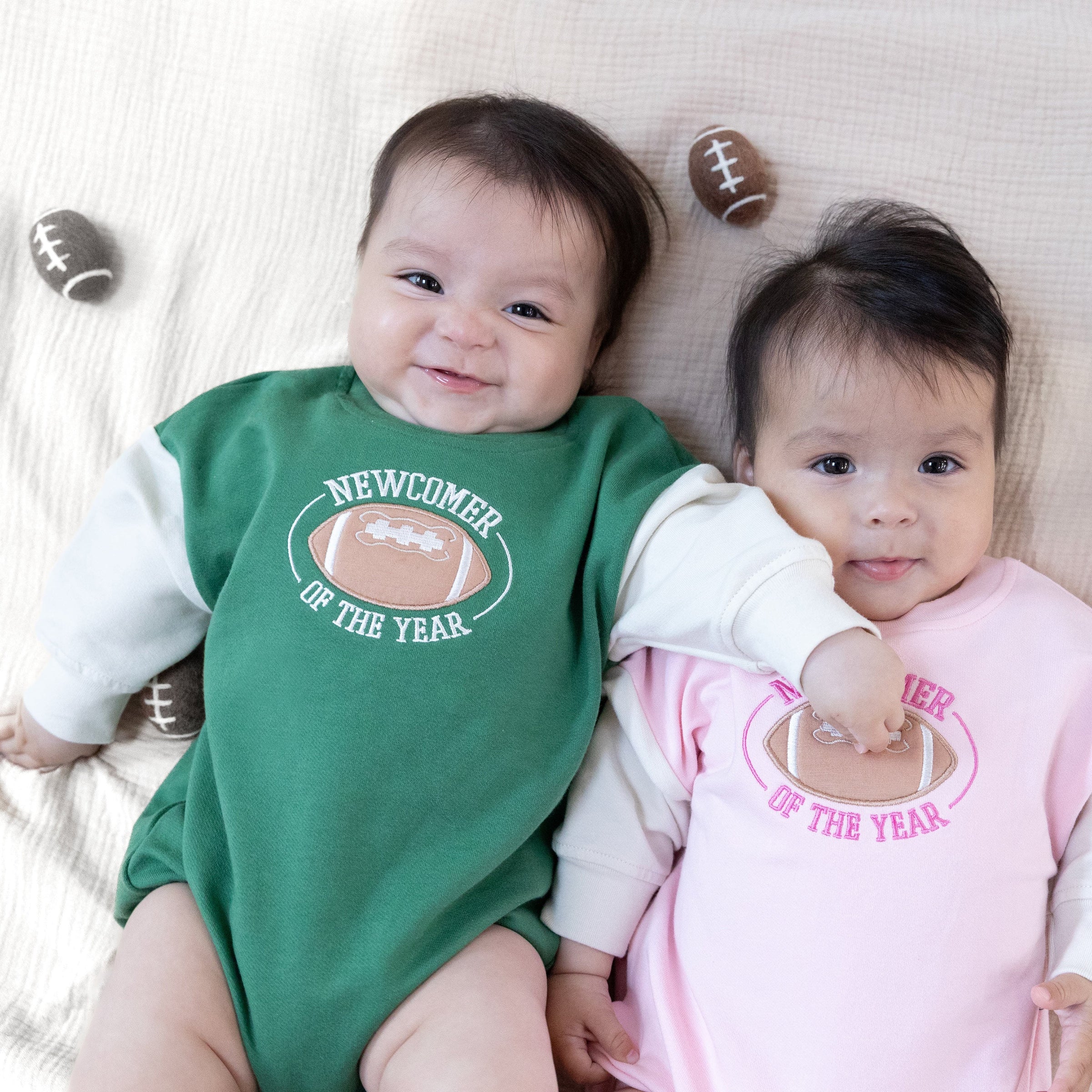 Varsity - Green - Newcomer Sweatshirt Bubble