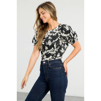 Camille -  Floral Print Top