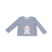 Puppy Stripes - Uni Long Sleeve Shirt
