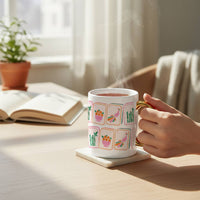 11 oz Cozy Cute Ceramic Mug – Mahjong Tiles