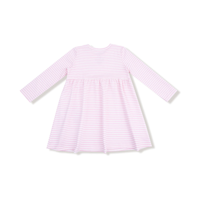 Football Stripes - Long Sleeve Play Dress