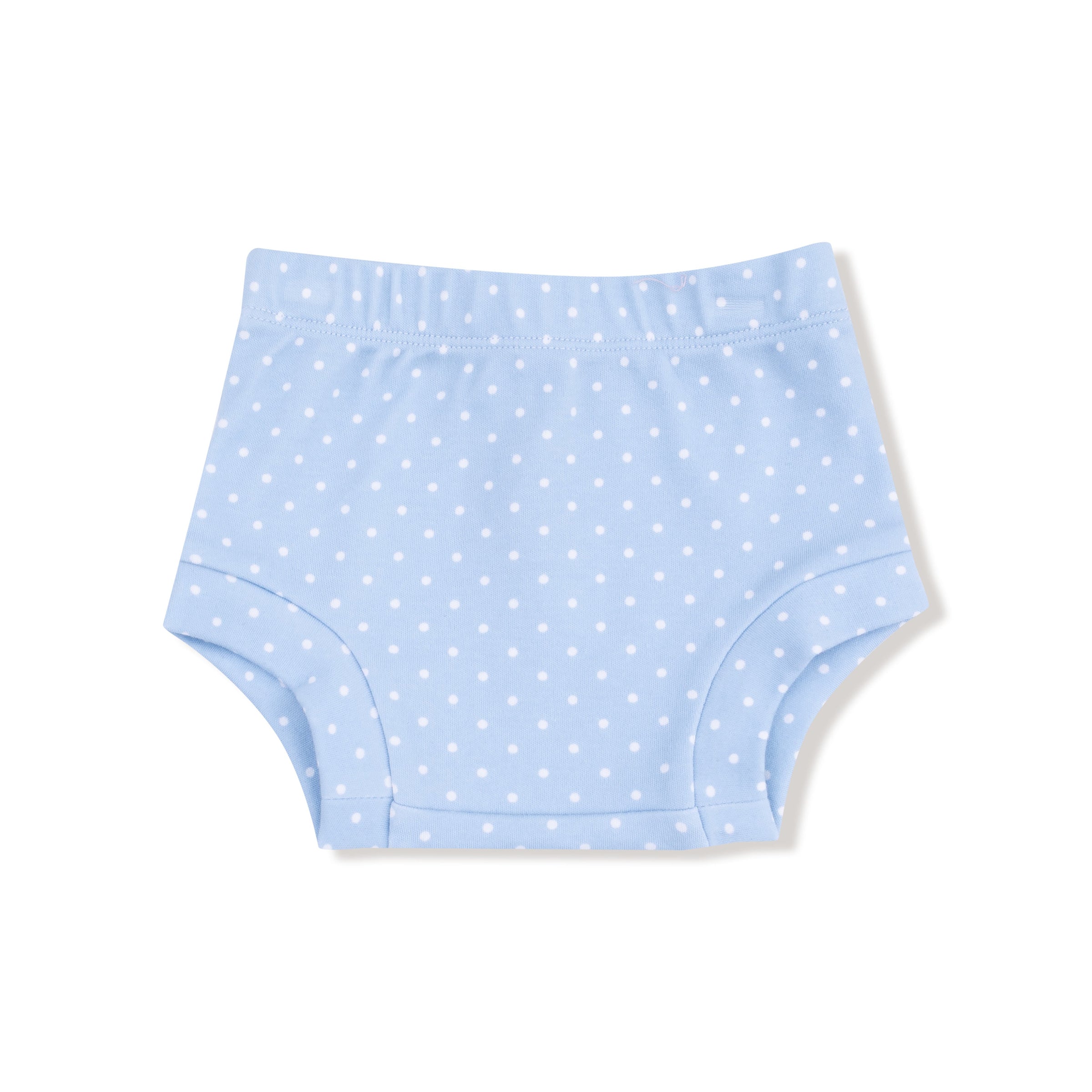 Painterly Mushrooms - Mushroom House Long Sleeve Dress with Bloomer