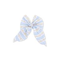 Odalys Floral Stripe - Large Bow