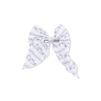 Kimberly Floral Stripe - Large Bow