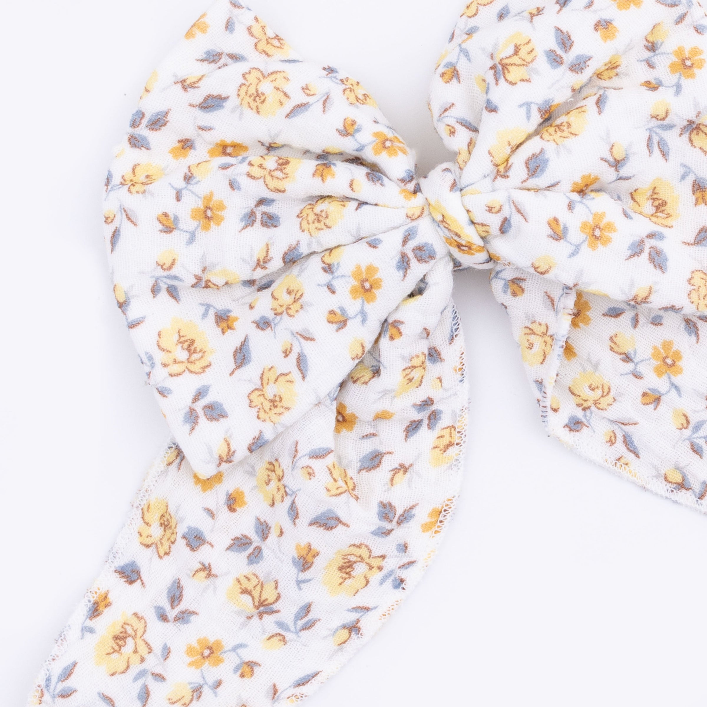 Yellow Country Roses - Large Bow