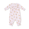 Little Fawn - Smocked Long Sleeve Romper
