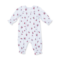 Alyssa Floral - Smocked Long Sleeve Romper