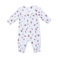 Alyssa Floral - Smocked Long Sleeve Romper
