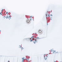 Alyssa Floral - Smocked Long Sleeve Romper