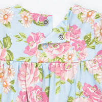 Angeline Floral - Smocked Long Sleeve Romper