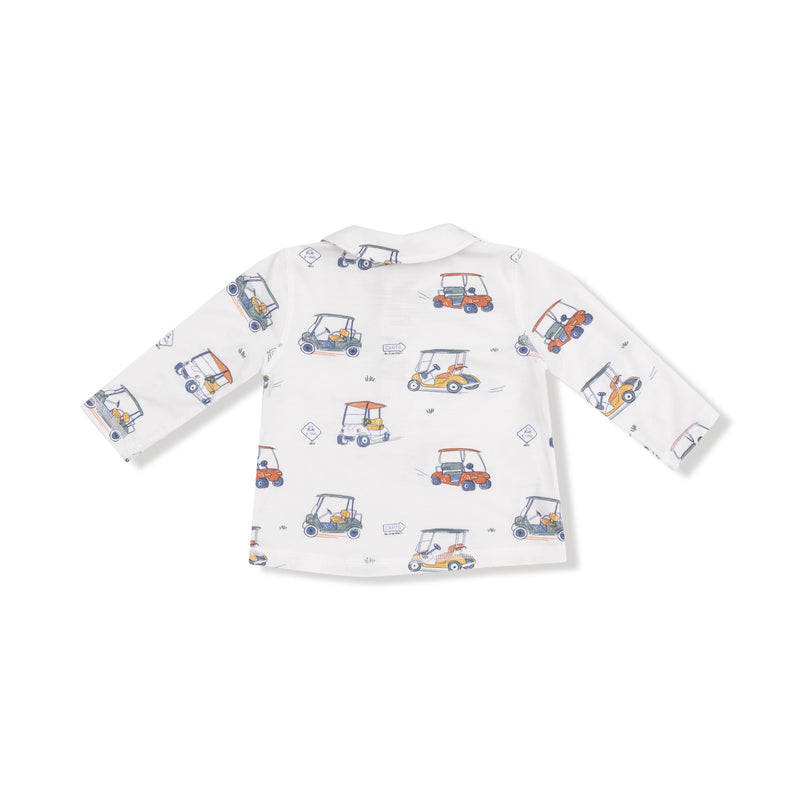 Zooming Golf Carts - Polo with Cargo Pants