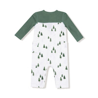 Tiny Forest - Romper with Contrast Sleeves