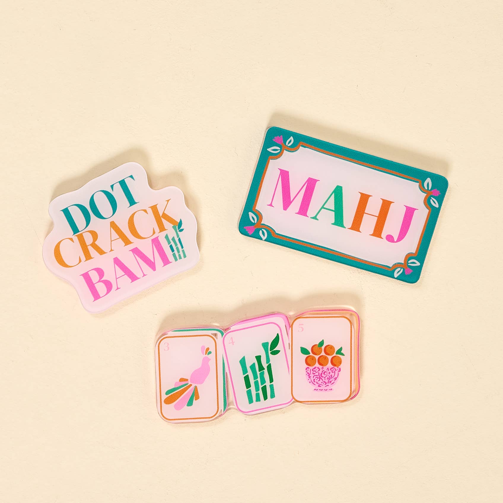 Little Magnet Set – Let's Play Mahjong