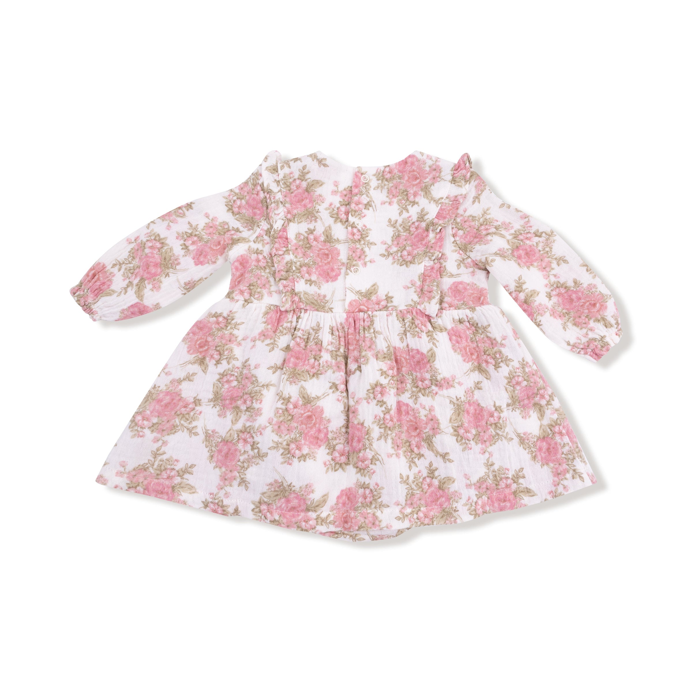 Heirloom Bouquets - Ruffle Long Sleeve Bubble with Skirt