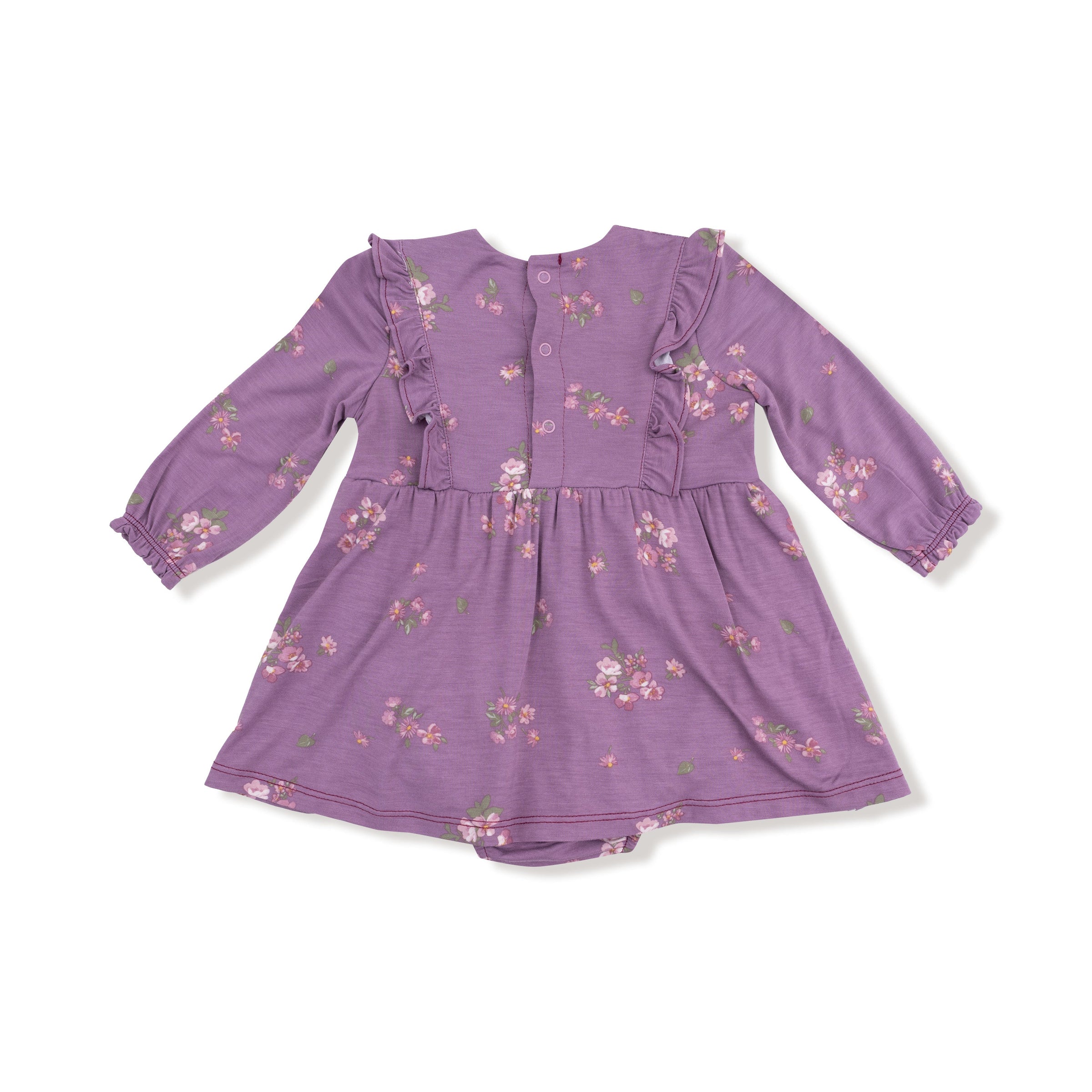 Woodsorrel - Ruffle Long Sleeve Bubble with Skirt