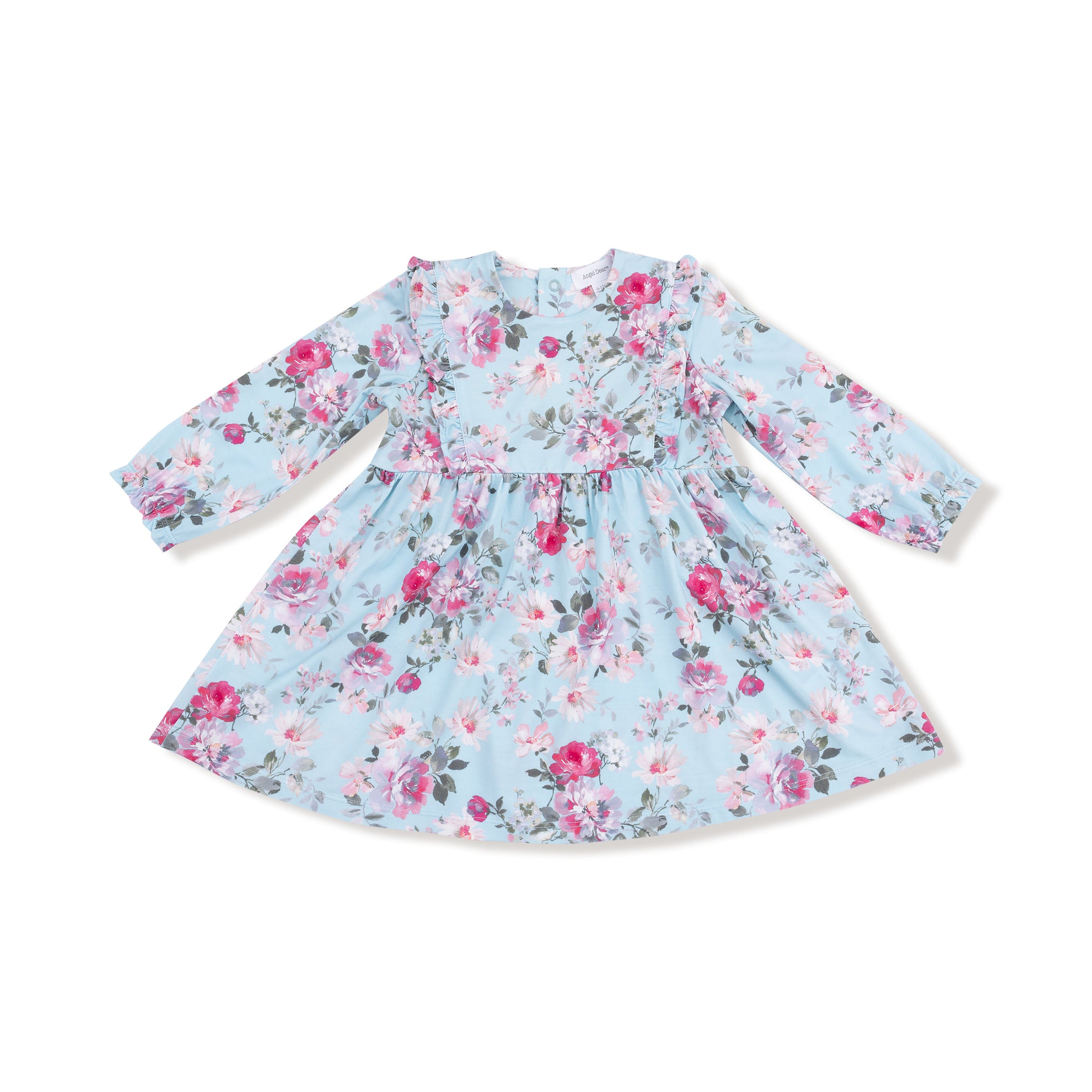 Charlotte Floral - Ruffle Long Sleeve Dress + Legging